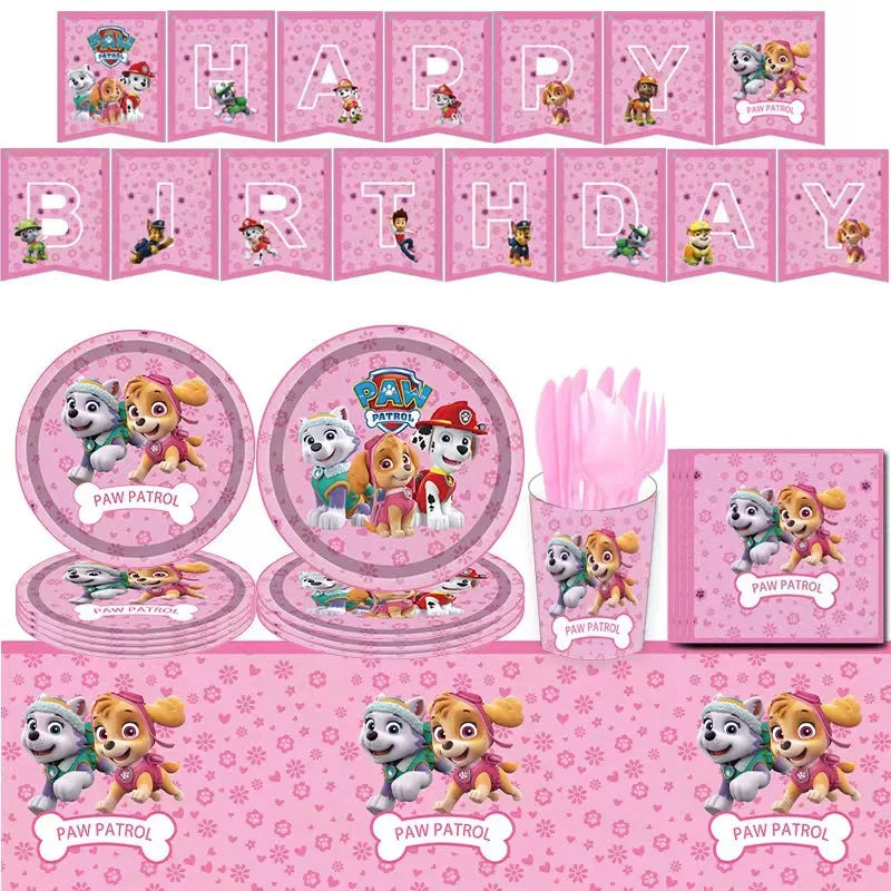 Paw Patrol Pink kit