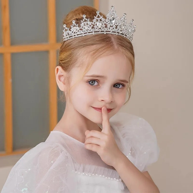 Princess crown crystal for children's