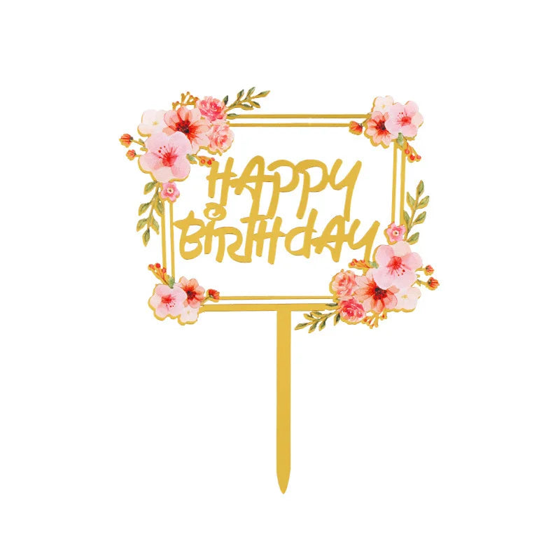 New 3D Color Printing Cake Topper