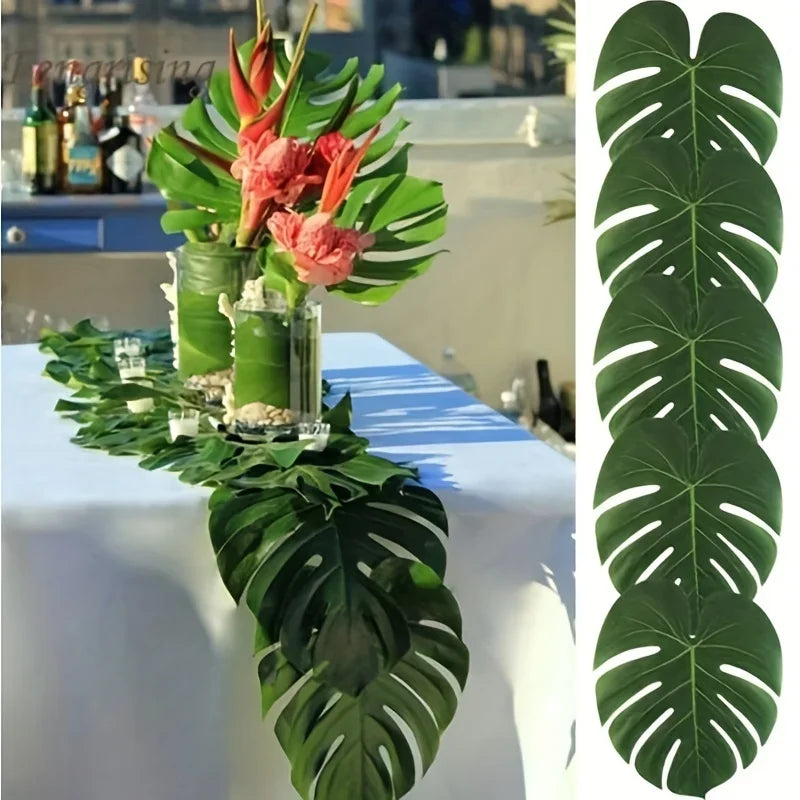Hawaii Palm Leaf back theme
Mat 10pcs