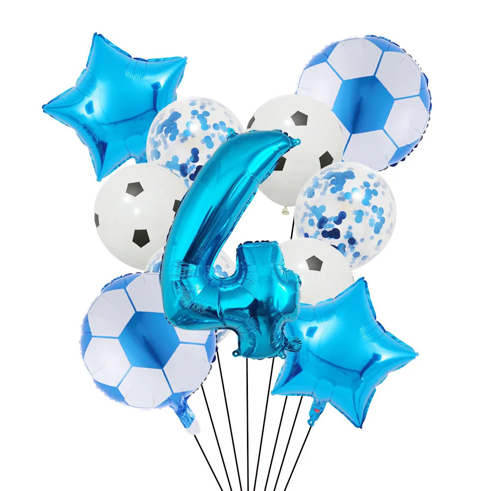 1 Set Helium Football Balloons Decorations 32Inch