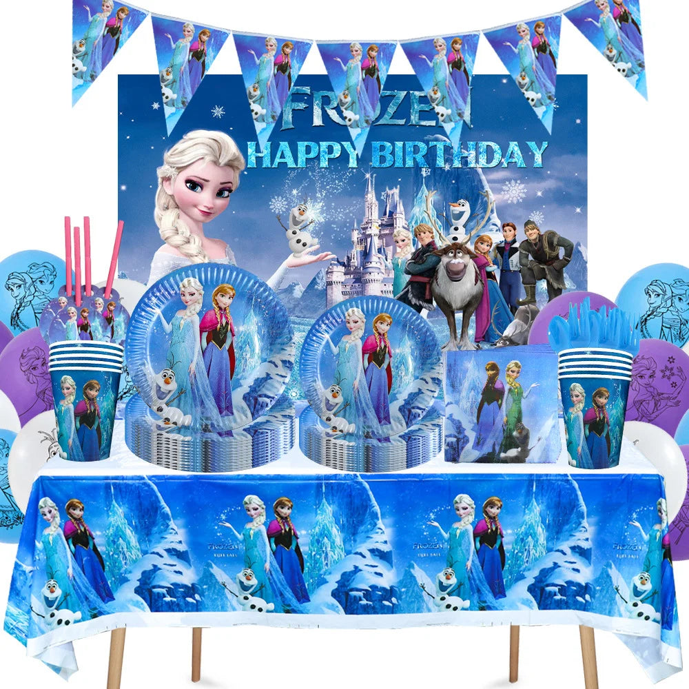 Elsa and Anna Frozen Decorations
