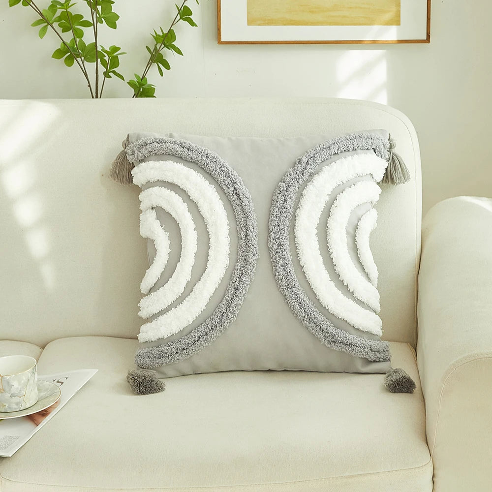 Sorino Bohemian Tufted Pillowcase – Vintage Pastoral