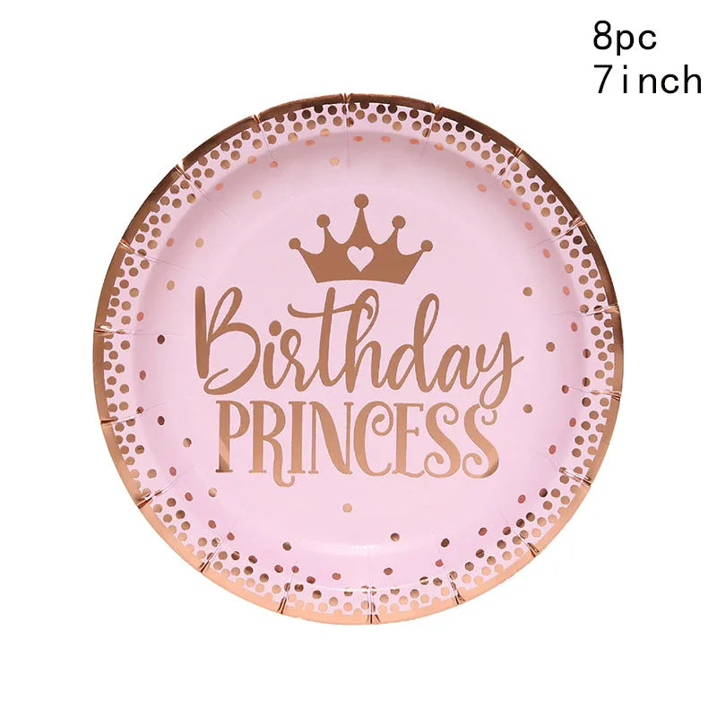 Pink One year party decoration