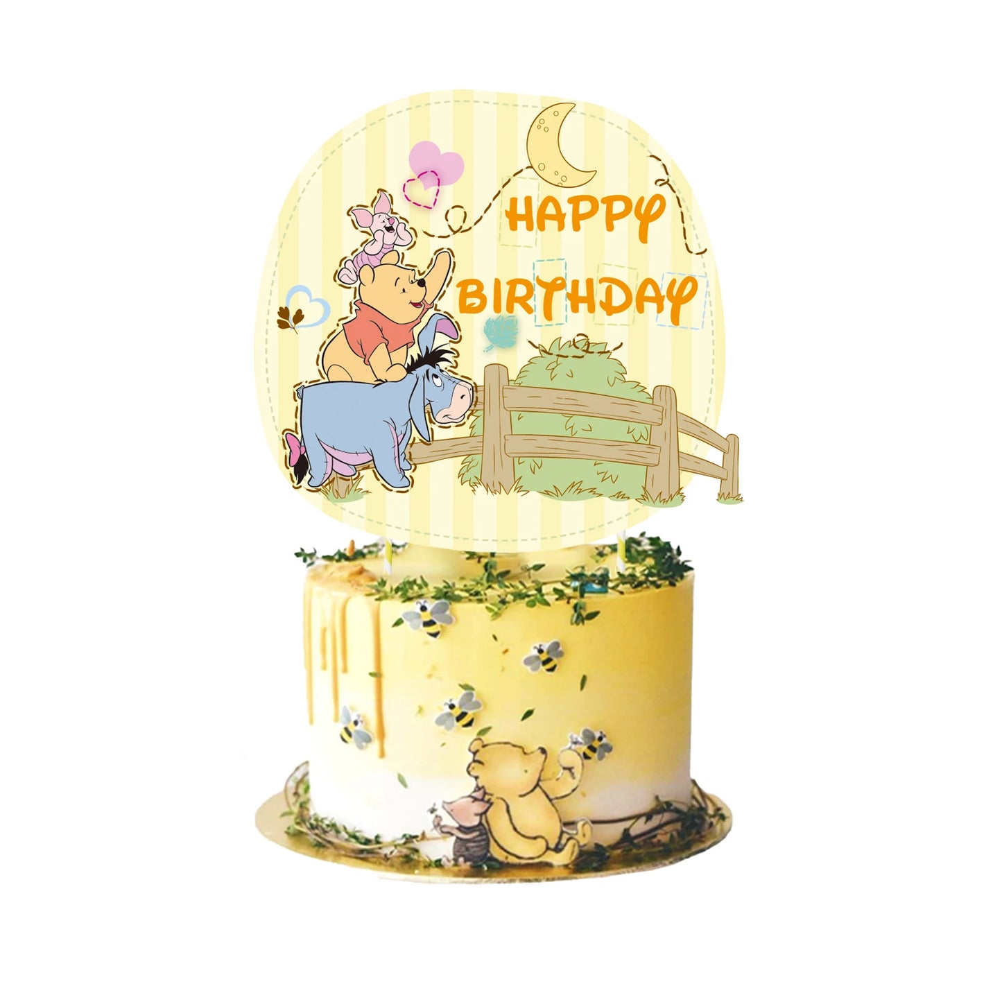 Winnie the Pooh Cake Topper 25pcs