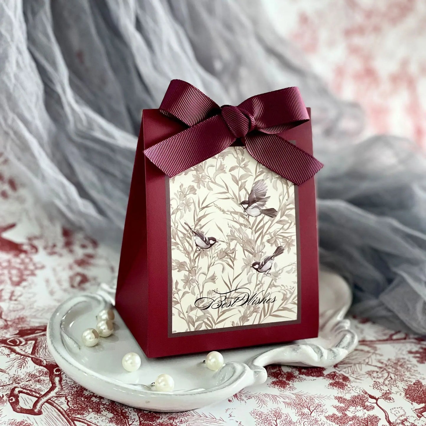Flowers Birds And Forest Candy Box