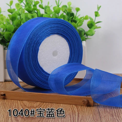 Organza ribbon 50 yards/Roll