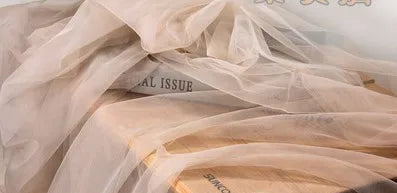 Light gauze fog mesh fabric for background