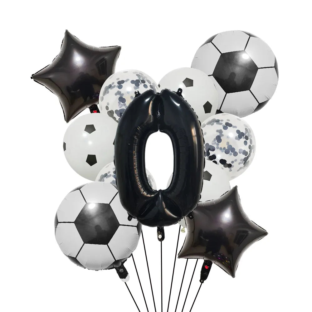 1 Set Helium Football Balloons Decorations 32Inch