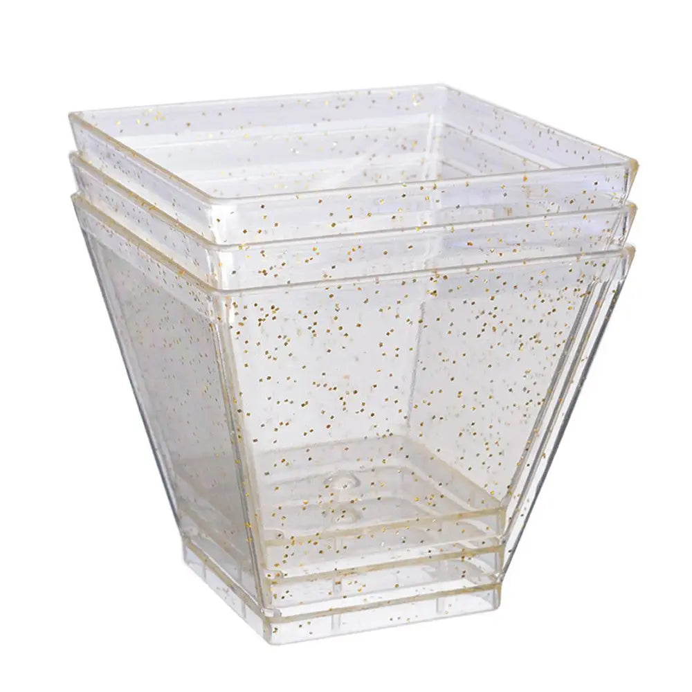 Plastic dessert cup 10/30/50pcs 50/60/90ML