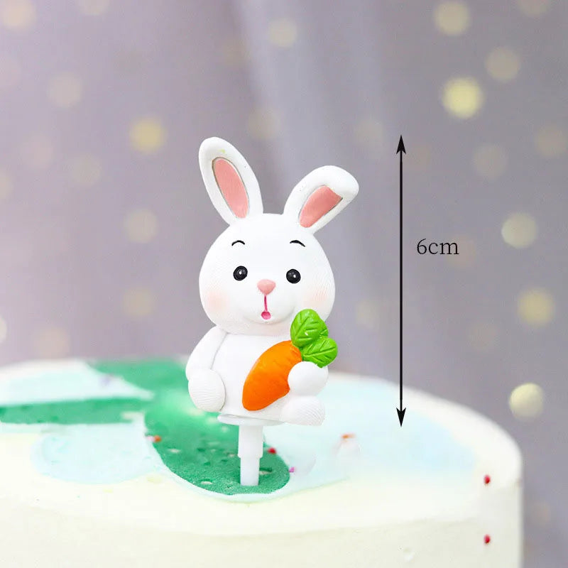 Farm animal party cake decoration 1pcs