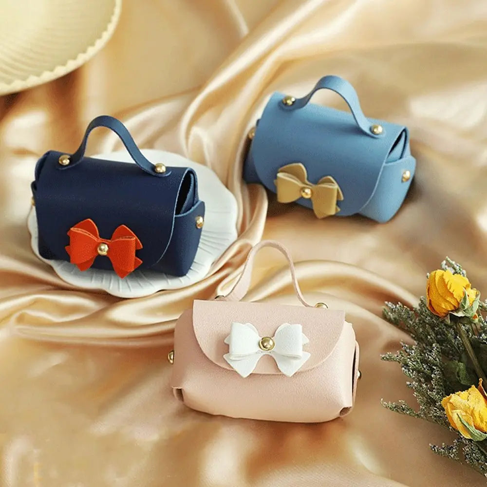 Creative Portable Leather Candy Bags