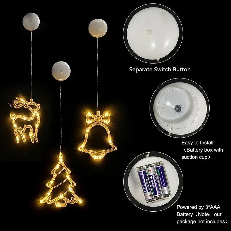 LED Christmas Window Lights