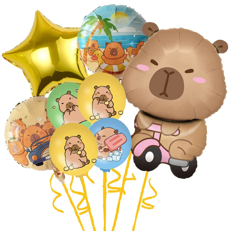 Capybara theme balloon