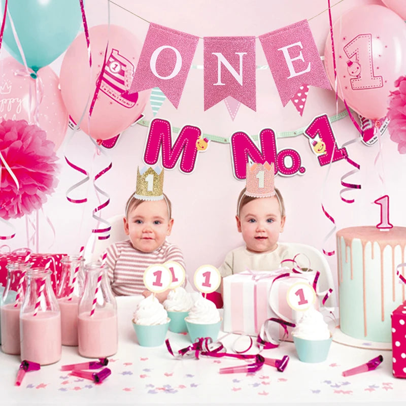 One Year Pink crown 1st
