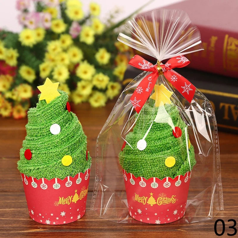 Christmas Santa Hand Towel