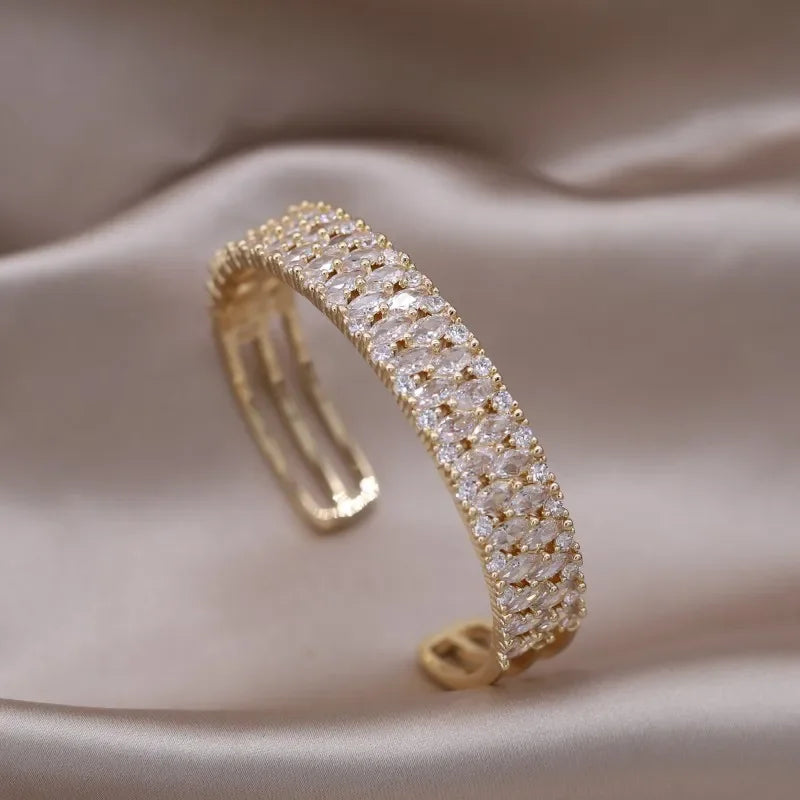 French design zircon bracelet