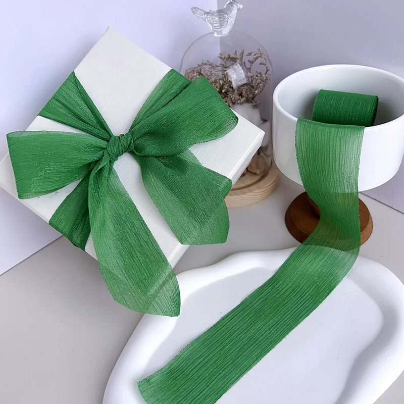Chiffon silk ribbon
