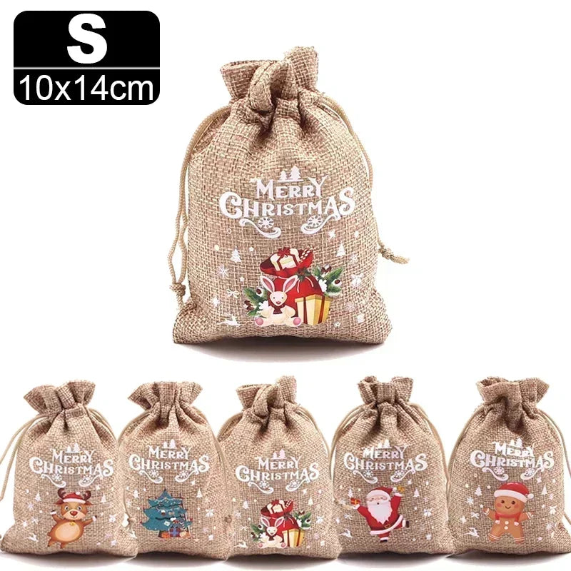 30/1pcs Snowman Candy Packaging Bags