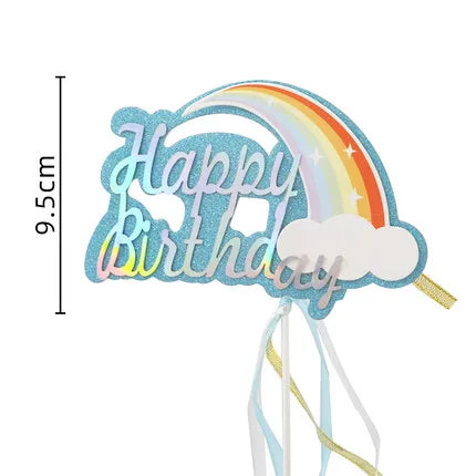 Unicorn cake topper decor