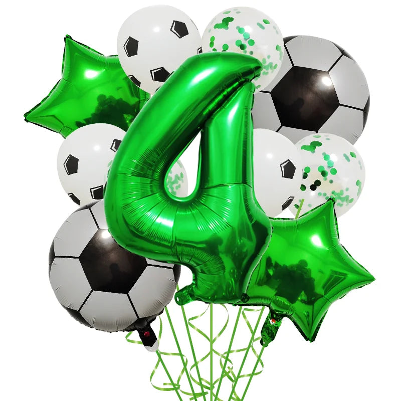 1 Set Helium Football Balloons Decorations 32Inch