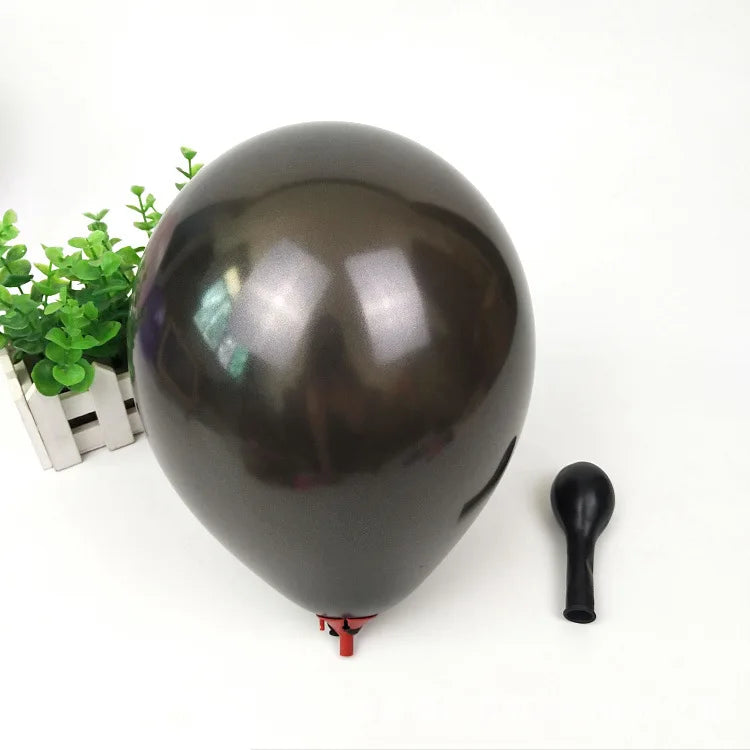 Shiny Pearl Balloons – Pink, Blue & White (5/10/12in)