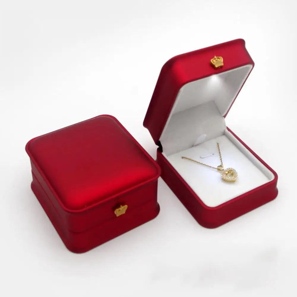 Luxury LED jewelry ring box 1 Pcs