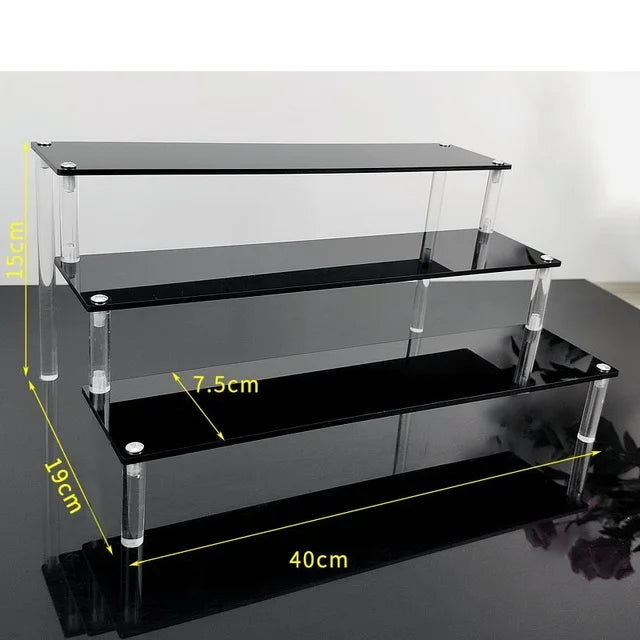 1-5 Tier Clear Acrylic Display Stand