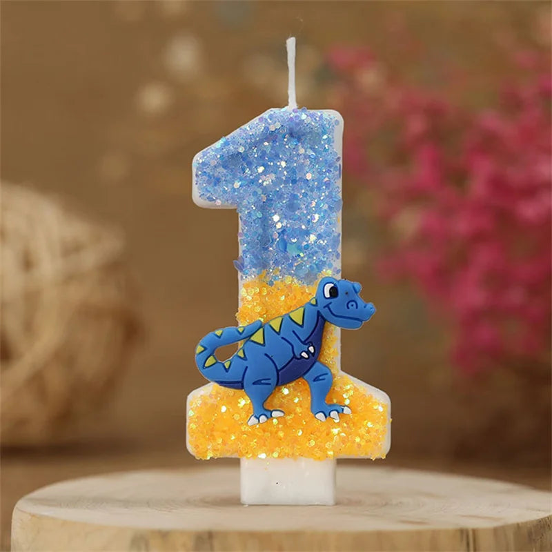 Dinosaur candles