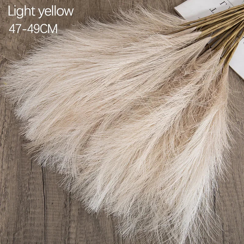 Pampas Grass decoration fake 10Pcs