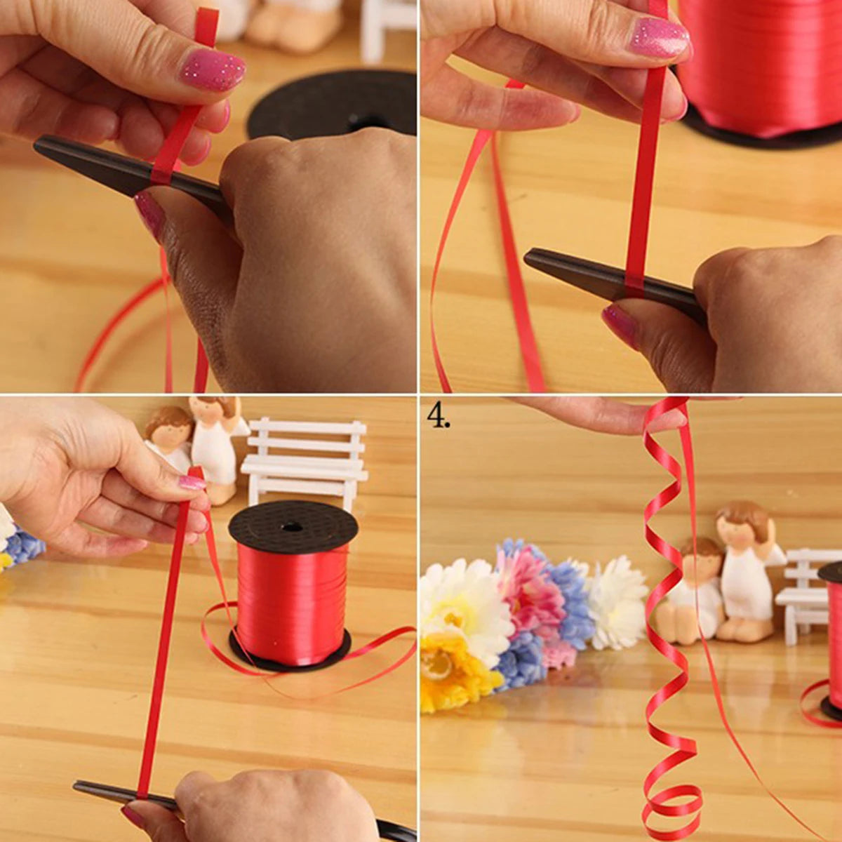 Wholesale ribbon binding balloon 100yds 5mm