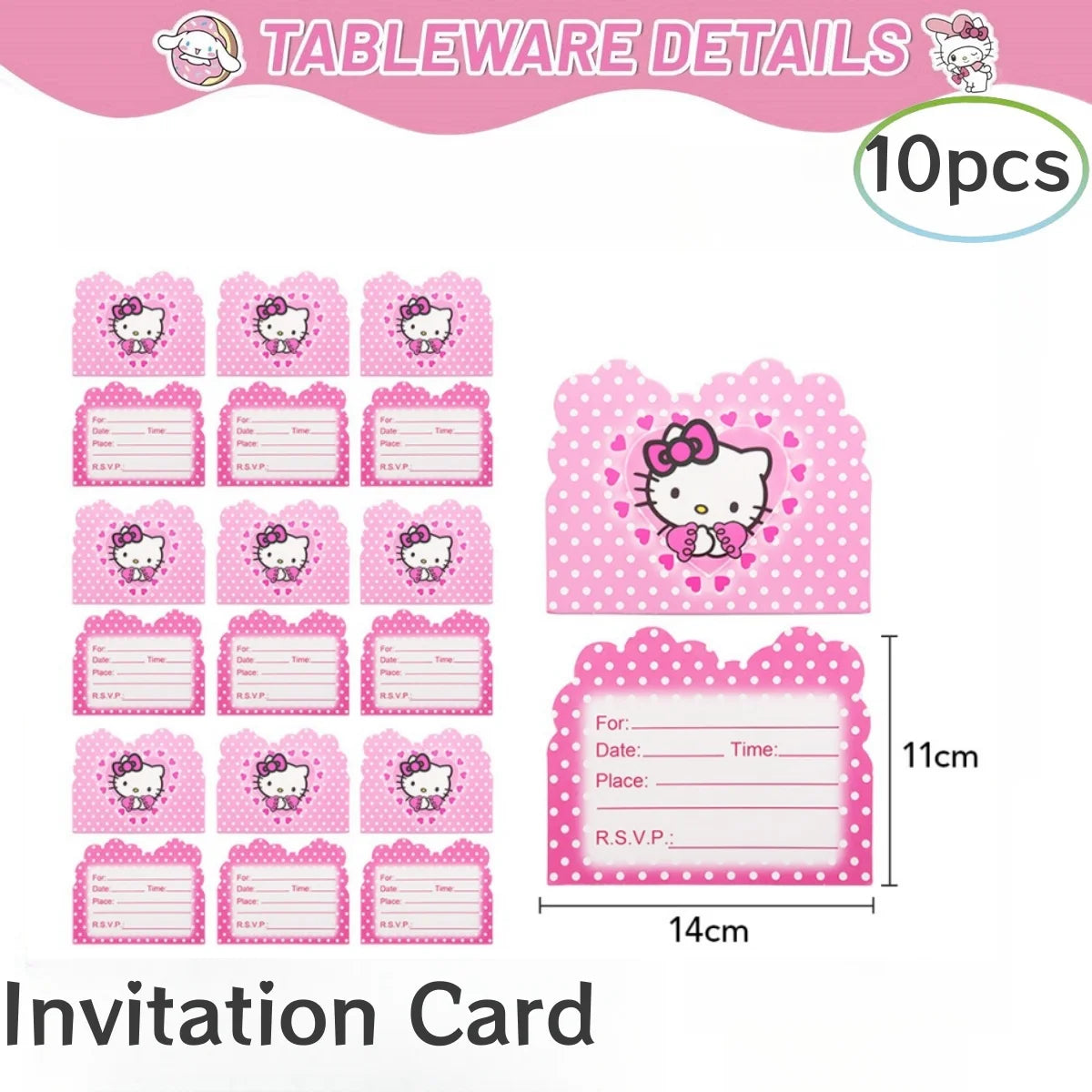 Hello Kitty decorations kit