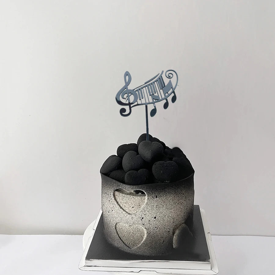 Music theme cake decoration