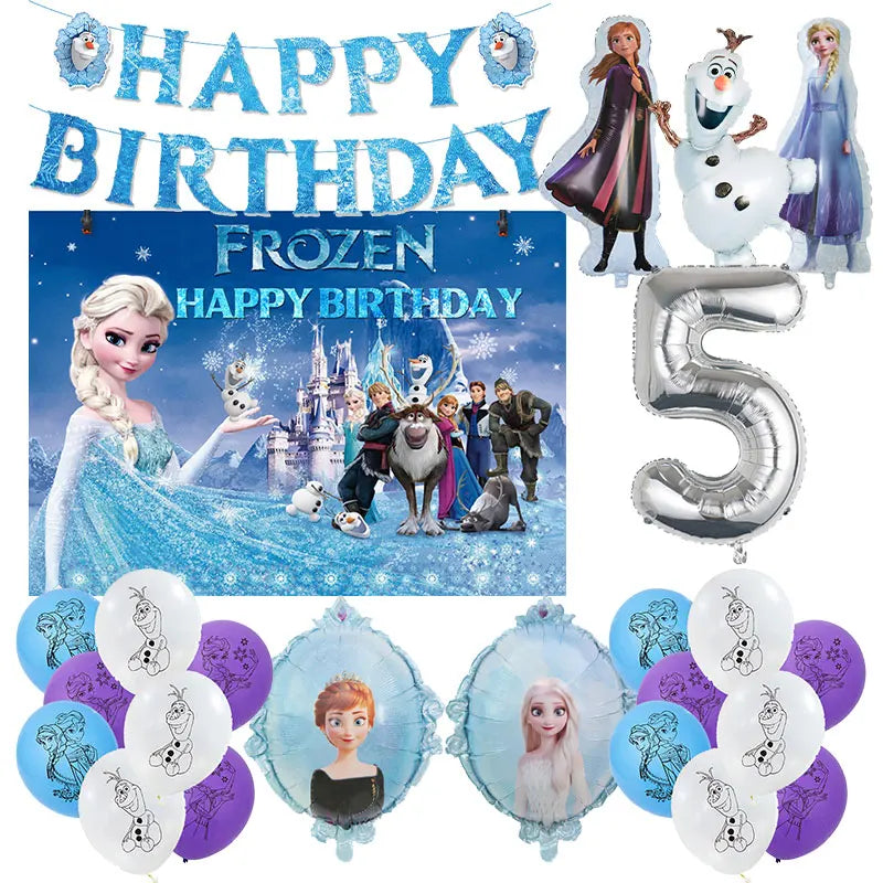 Elsa and Anna Frozen Decorations