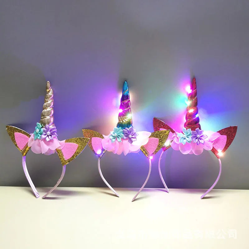 Lights Unicorn Headband