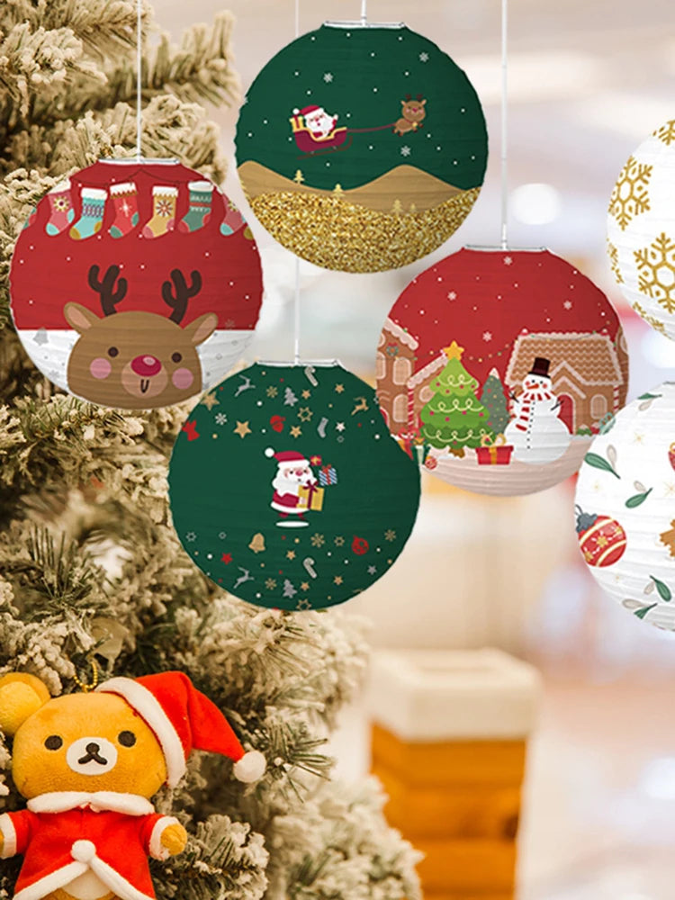 Xmas Pendant Paper Lanter