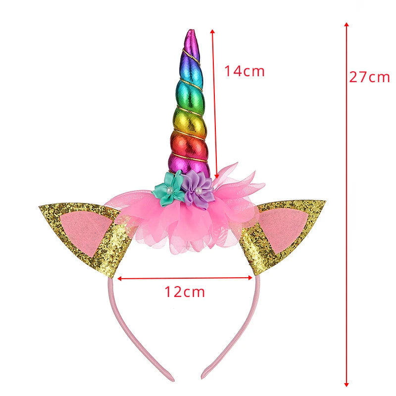 Unicorn Rainbow headband