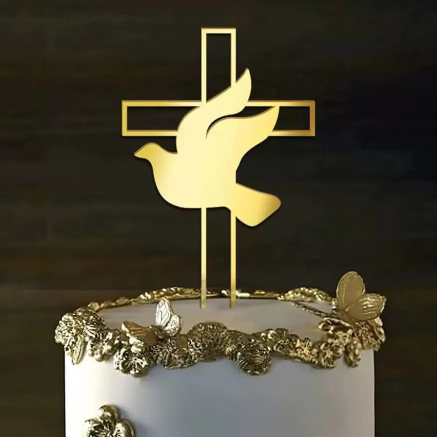 Baptism , First Communion cake decorations