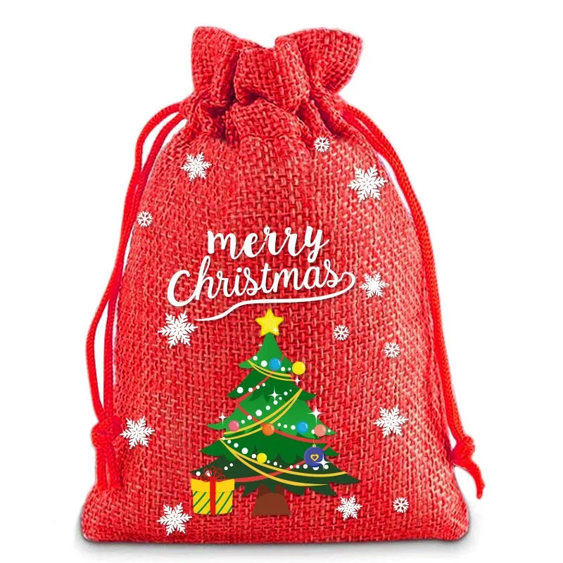 Merry Christmas Wholesale Bags 10pcs
