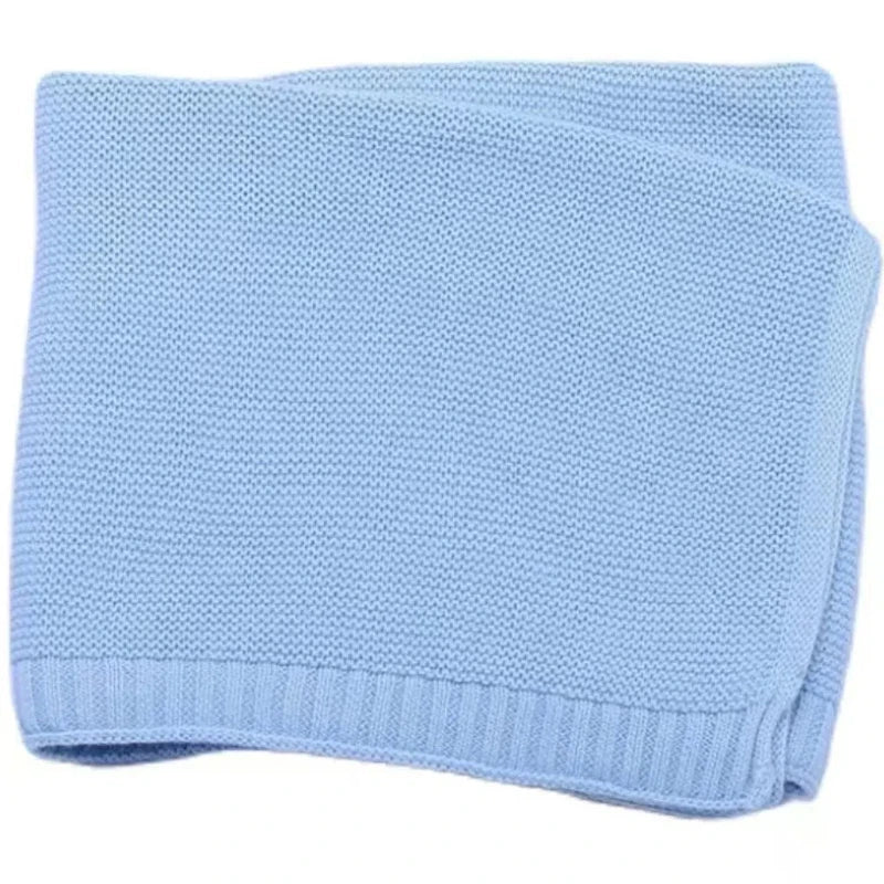 Personalized name baby blanket children chunky