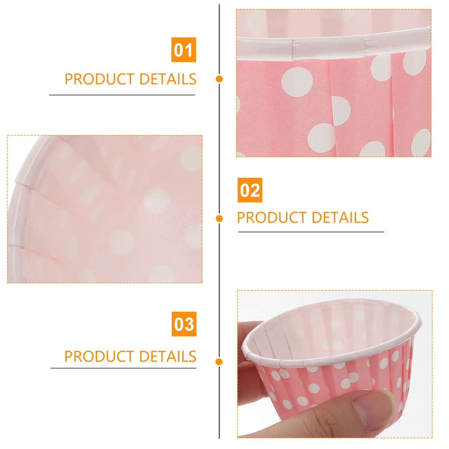 Disposable Ice cream cups paper 50 Pcs