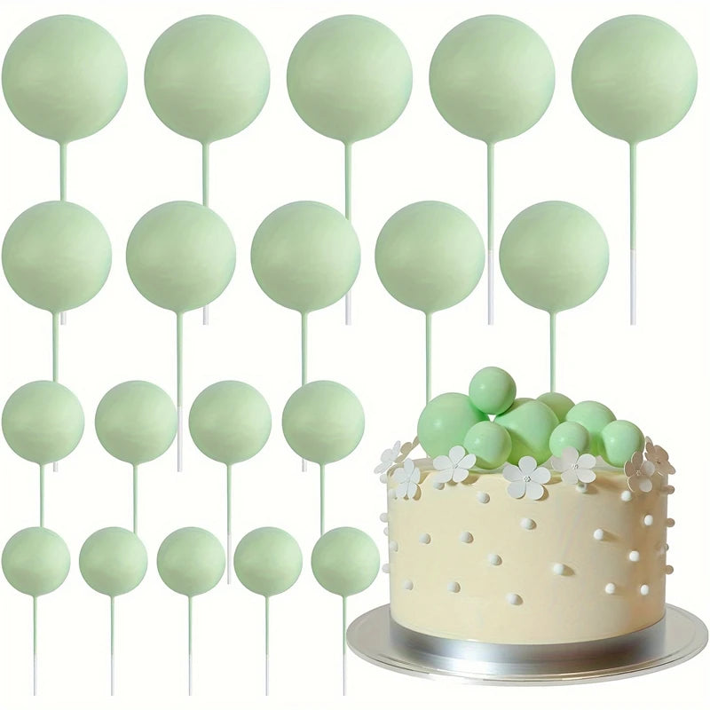 20Pcs Gold & Silver ball decoration