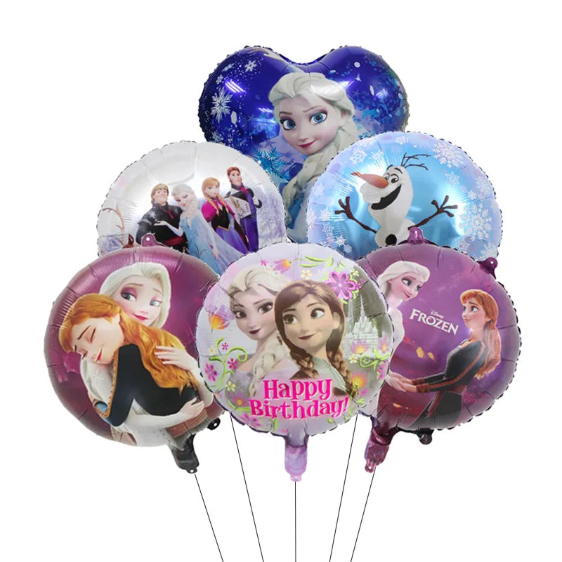 Elsa & Anna and Olaf 18inch / 6pcs