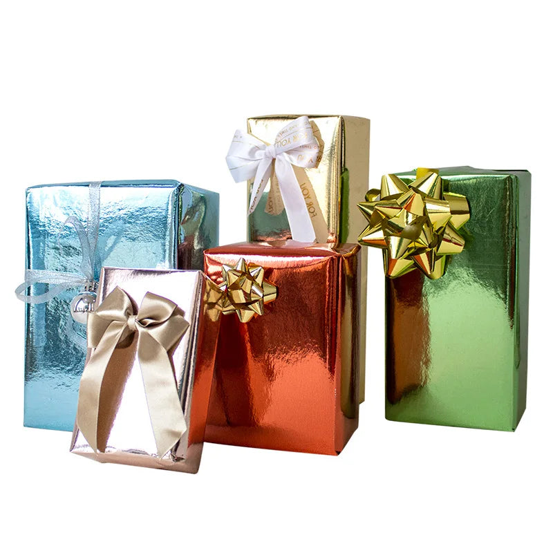 Metallic Wrapping Paper Roll – 17" x 120"