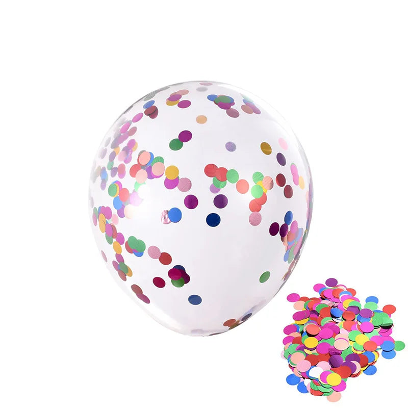 Gold Confetti Balloons 5/10/15pcs