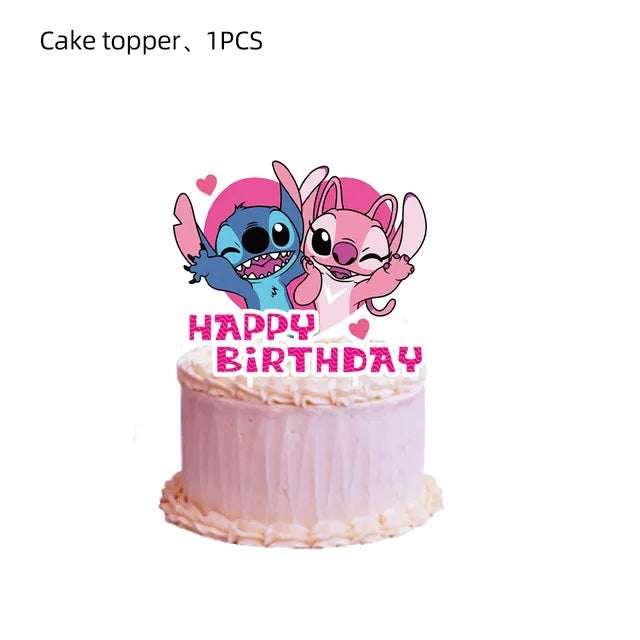 Pink Lilo And Stitch