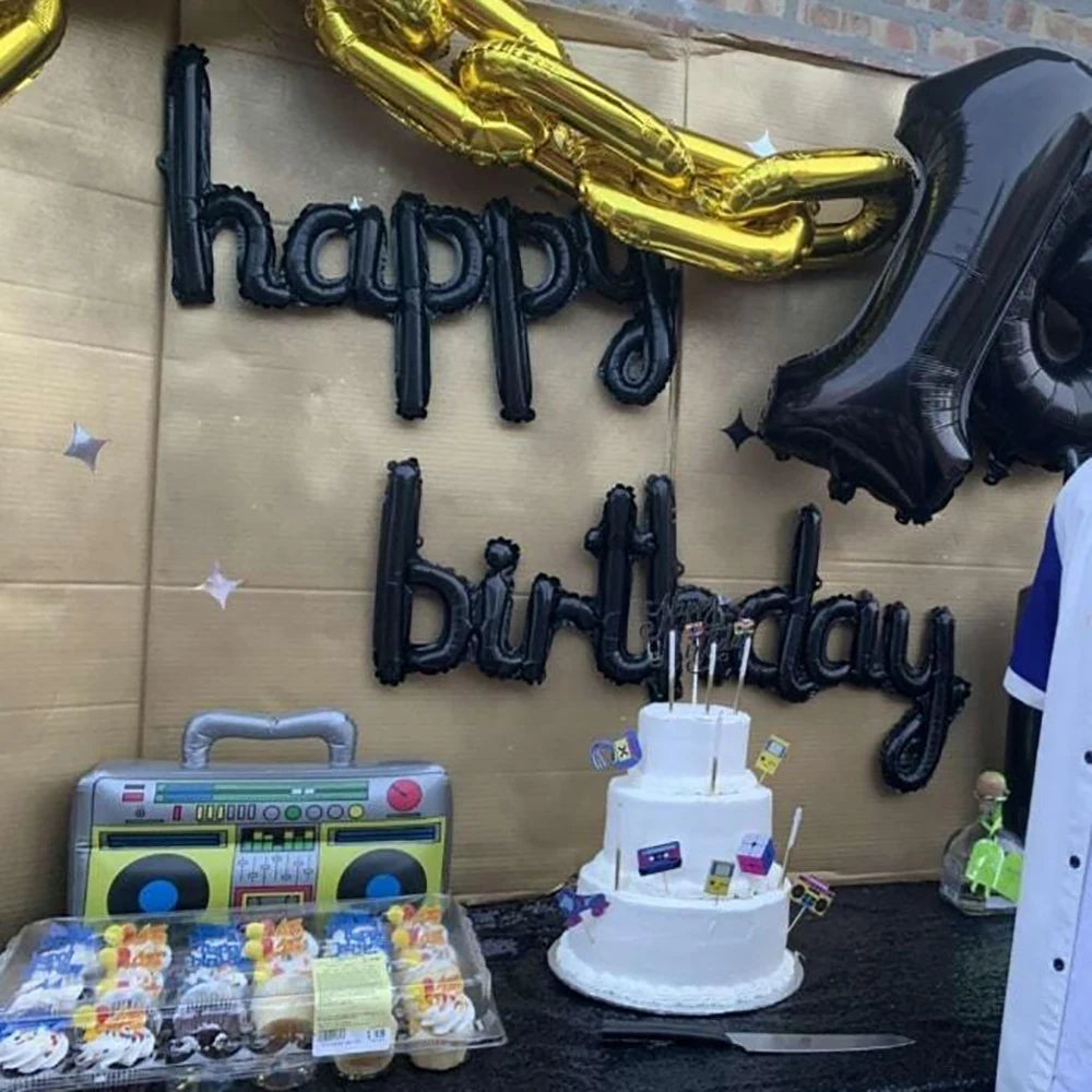 Happy Birthday set Balloons 2pcs