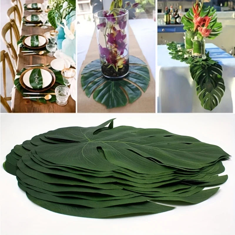 Hawaii Palm Leaf back theme
Mat 10pcs