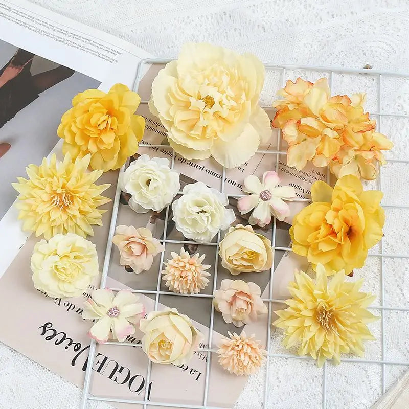 Rose set Peony for bouquets and decorations