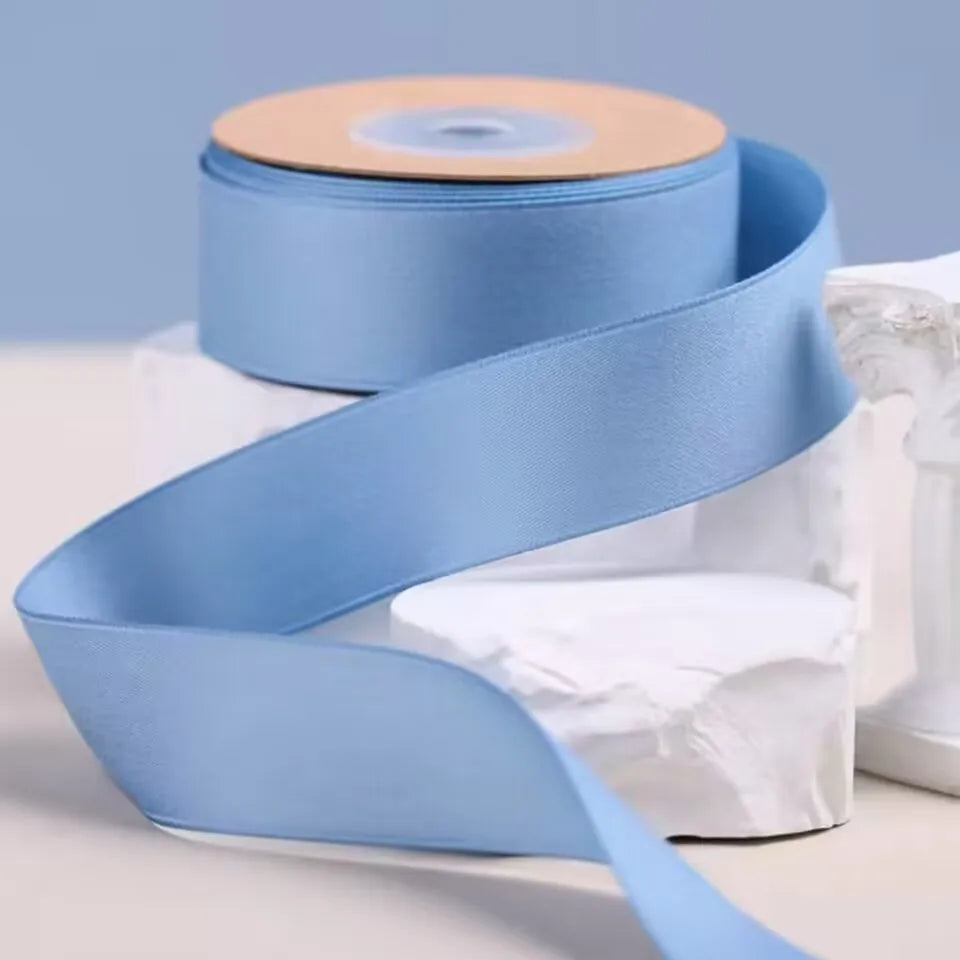 Single color Polyester/Cotton terylene crafts Ribbons 10 Yards10 16 25MM/38MM Matte